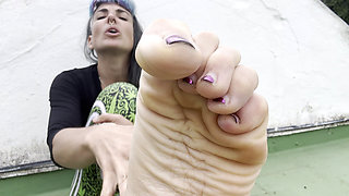 Cleaning My Sweaty Feet Your Task, Your Obsession