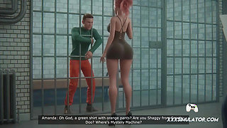 Amanda's Creampie Moans Are Heard by Her Man