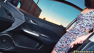 She Made Me Cum on Her Thong in My Car