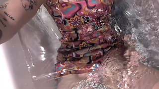 Wet Boot Fetish and Clothed Bath My Dirty Secret After a Bad Date