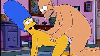 Marge Simpson cheating wife