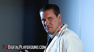 DIGITALPLAYGROUND - Tina Kay Lights Up A Dark Conspiracy With Bold Hacker Glamour