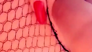 Whip Pussy Fingering Dildo in Ass