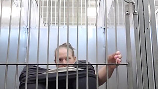 Had to Cage Myself for a Quick Squirt