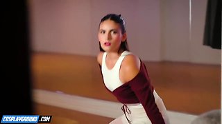 Isa Bella In Flexible Cums On John Wicks Hard Cock - Ballerina Porn Cosplay Parody