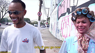 Muscle Mature Having Rough Anal in My Bus