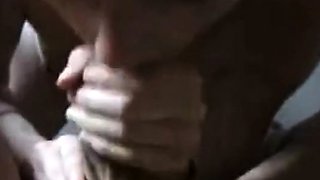 Deep-Throating American MILF Gives Blowjob