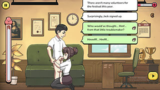 gameplay 3d stepmom sex at college student