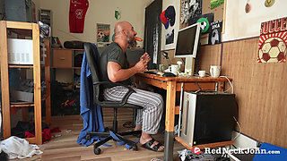Redneck John 4.2 Monster Cock Tests Her Tight Pink Pussy