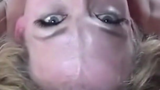 Blonde & Schoolgirl Suck Cock, Doggy Fuck & Take Facials