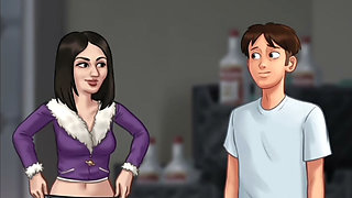 Factory worker girlfriend fucking inside office