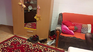 Masked BBC Prolapse Tease with Dripping Rosebud Slut