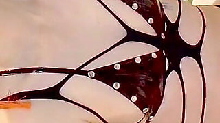 Mayu No59 Swimsuit Fitting, Anal Licking, White-eyed Orgasm, Semen Eating, Nipple Piercing, Squirting, Convulsive Orgasm