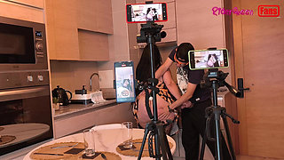 Video for Fans - Stepson Visits Stepmother in the Kitchen