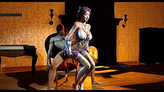 Goddess of Passion Curves in 3D - 3D Animation Hentai