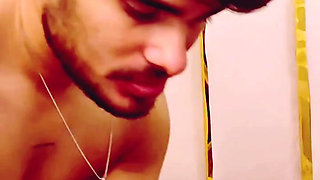 Aman licked Monica's and drained the water