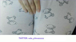 CAMELTOE- SWOLLEN PUSSY- MASTURBATE WITH PAJAMAS