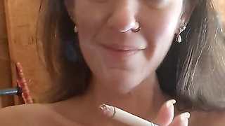 Smoking Sexy MILF Mistress