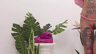 Bts - Inked Cc Doll Reveals Her Body in a Daring Photoshoot!