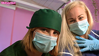 Medical Exam - Naughty Nurse Vs Strict Doctor Urethral Sounding & Milking