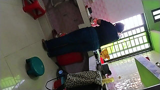 Egyptian Beautiful Friend's Wife Fucked by Husband's Friend in Kitchen When She Cooking & Seduce Him