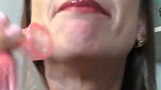 Goddess Perfecta`s Interracial POV Cuckold Condom Humiliation!