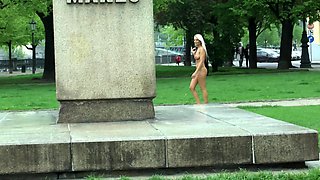 Tasty amateur blonde babe masturbating on web cam