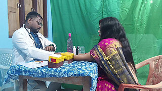 Hot Bengali Aunty Fucking by Doctor, When She Went to Clinic