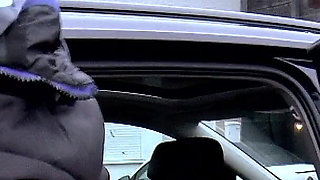 Mature Blonde Double Penetrated in Steamy Shower