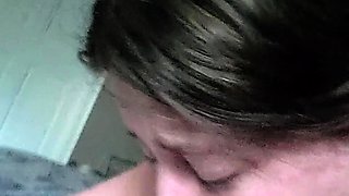 Blowjob cumshot whore gargles pov bukkake fetish cum