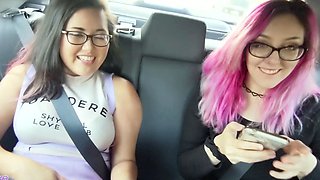 Girl Girl Vibrator Control In Uber
