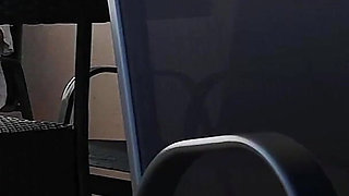 Watching My Neighbor Masturbating on Terrace