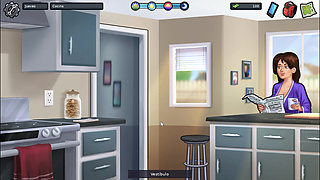 Hot kisses that end in lust with my stepmom