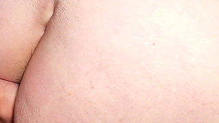 The Fat Ass of the Secretary and the Tiny Dick - Close-up of the Perspective Camera