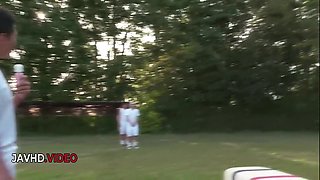 Japanese Seductive Sensations Sara Saijos Outdoor Group Fuck Fantasies