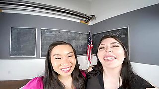 College Girl Sluts - Kimmy Kimm & Keira Croft Want Your Monster Cock in Detention
