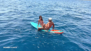 Rossa Vaxx Caught Fucking in the Sea and We Record Her