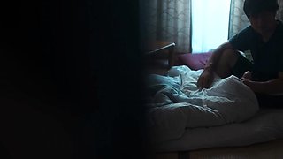 Naughty asian japanese milf rides cock