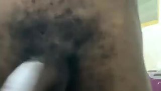 Thug teenie milking big black cock