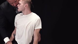 Dolf Dietrich's passionate dildo play and cock sucking with twink Tom Bentley