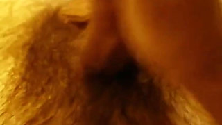 Solo Male Cumshot on Hairy Belly