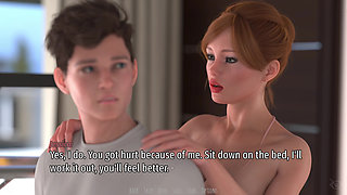 Shadows of Seduction V0.5 - P6 MILF Jessica Deepthroats Adam and Swallows Every Drop in Her Bedroom