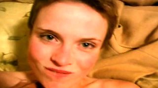 Blonde emo amateur solo masturbation