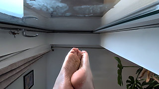 5-minute Foot Worship Femdom Obedience Training