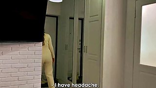 Stepson Pounds Busty Big Booty Stepmom in Creampie