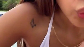 Pool Day and Wild Sex! with the Beautiful Young Colombian Woman Samy Sun7