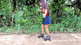Naughty Rollerskater