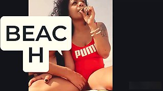 Dark-hued, lifeguard, swim suit