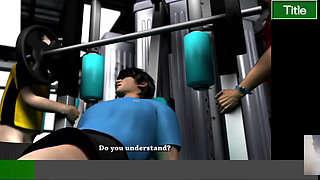 JAV GYM TRAINER IS FUCKED BY HER STUDENTS WHILE DOING EXERCISE!